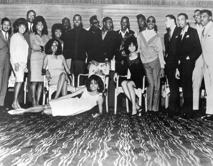 Stevie Wonder and Motown stars
