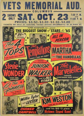 Motown Revue Poster