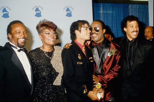Stevie Wonder and Michael Jackson