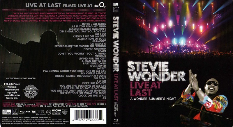 Stevie Wonder Live At Last (2009)