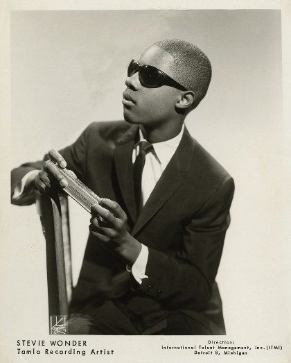 Little Stevie Wonder photo shoot 1964