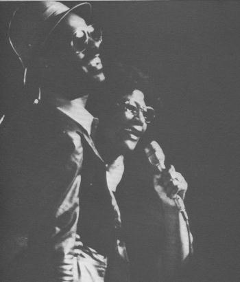 Stevie Wonder and Ella Fitzgerald