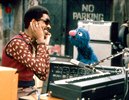 Stevie Wonder discussing loud & soft with Grover