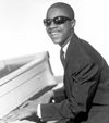 Little Stevie Wonder at the piano